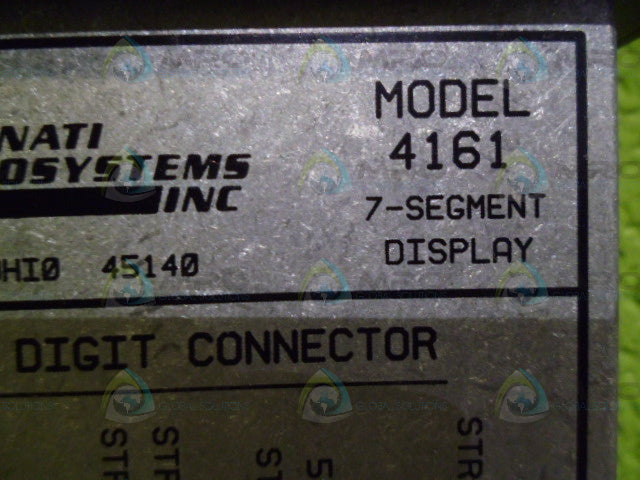 CINCINNATI ELECTROSYSTEM 4161-2-24 DISPLAY PANEL *NEW NO BOX*