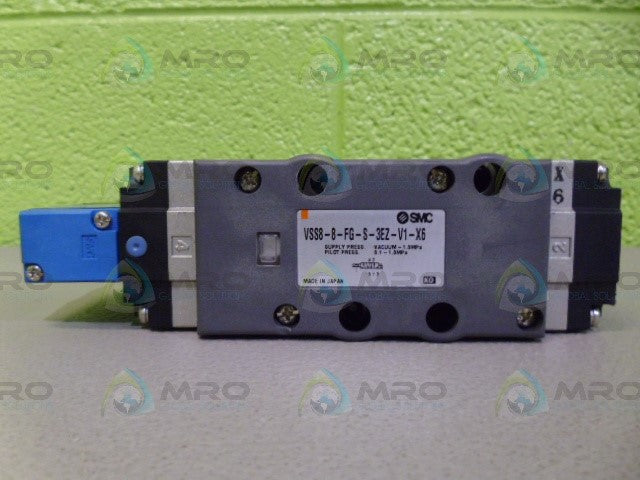 SMC VSS8-8-FG-S-3EZ-V1-X6 SOLENOID VALVE *NEW NO BOX*