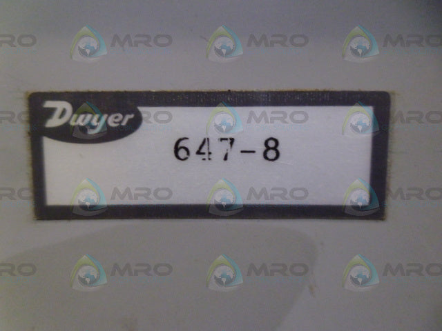 DWYER 647-8 PRESSURE TRANSMITTER *NEW NO BOX*