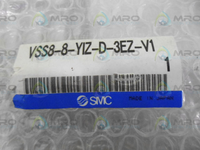 SMC VSS8-8-YIZ-D-3EZ-V1 SOLENOID VALVE *NEW NO BOX*