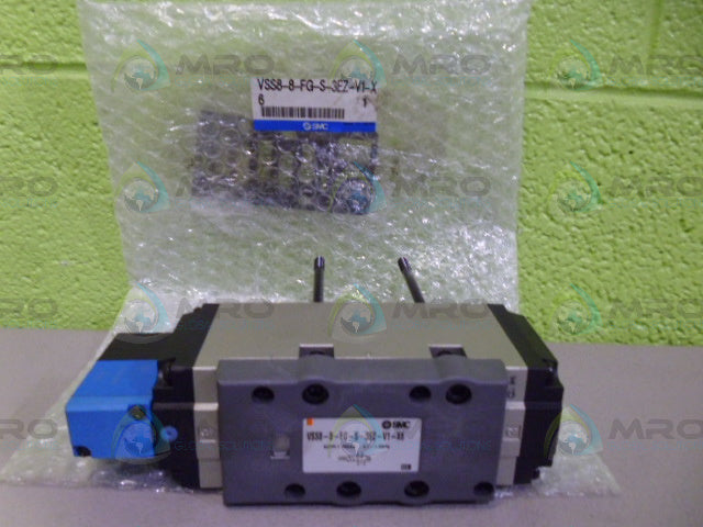 SMC VSS8-8-FG-S-3EZ-V1-X6 SOLENOID VALVE *NEW NO BOX*