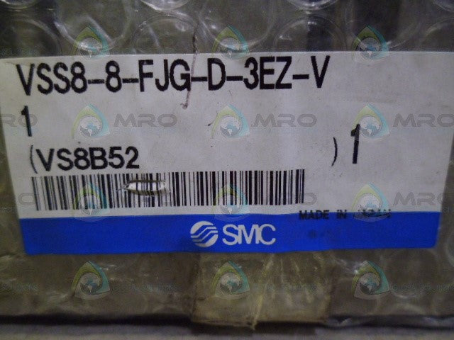 SMC VSS8-8-FJG-D-3EZ-V1 VALVE *NEW NO BOX*