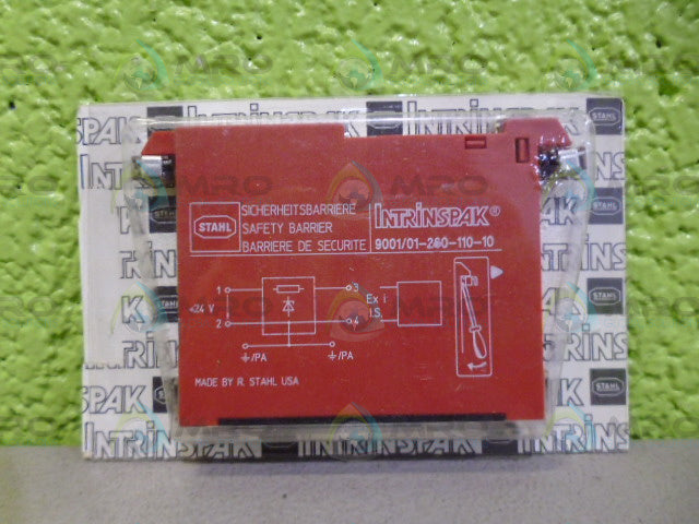 STAHL 9001/01-280-110-10 SAFETY BARRIER *NEW IN ORIGINAL PACKAGE*