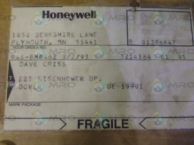 HONEYWELL P668A1038 PRESSURE CONTROL *NEW IN BOX*