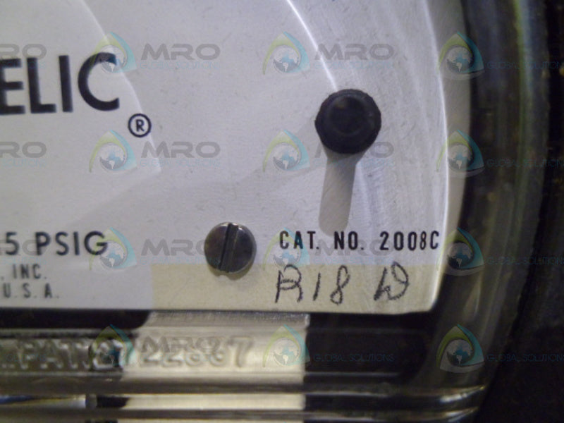 DWYER 2008 MAGNEHELIC PRESSURE GAUGE *NEW IN BOX*