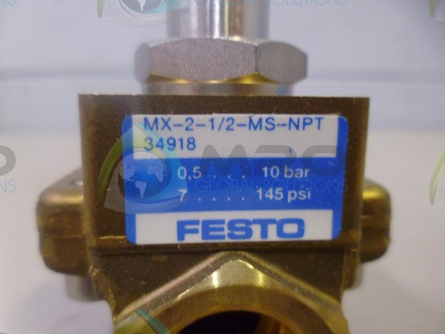 FESTCO MX-2-1/2-MS-NPT *NEW IN BOX*