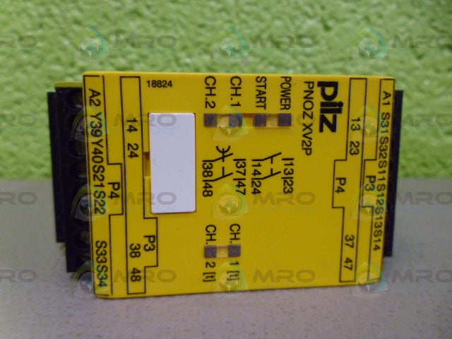 PILZ PNOZXV2P0.5/24VDC2N/O2N/OFIX SAFETY RELAY *NEW IN BOX*