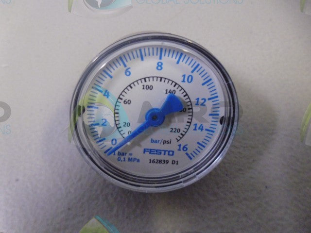 FESTO MA-50-16-1/4-EN 162839 PRESSURE GAUGE *NEW NO BOX*
