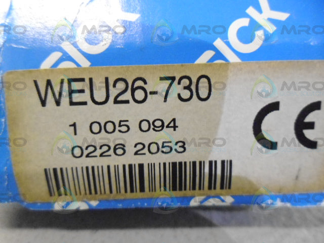 SICK WEU26-730 PHOTOELECTRIC CONTROLLER *NEW IN BOX**
