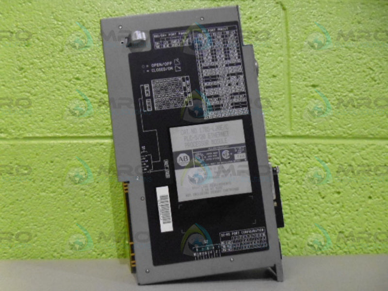 ALLEN BRADLEY 1785-L20E SER. C F/W D PROCESSOR MODULE (NO KEY) *USED*