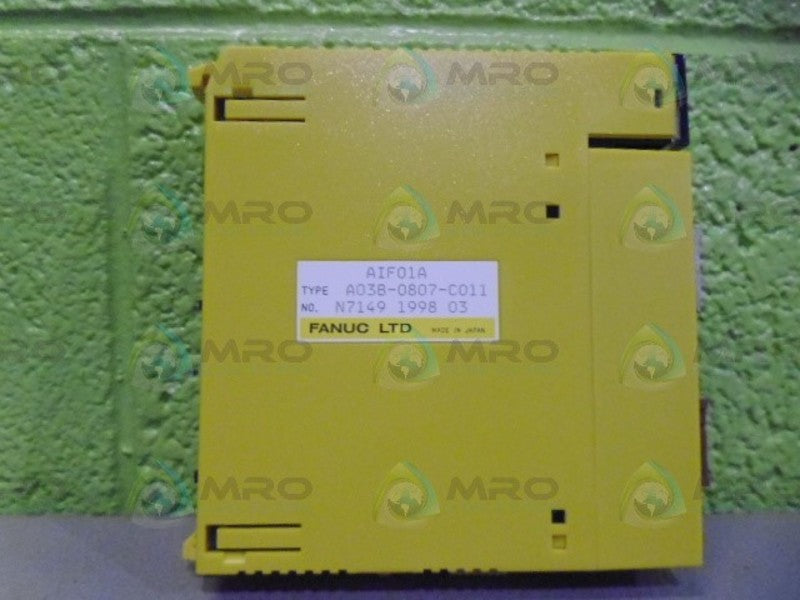 FANUC A03B-0807-C011 I/O INTERFACE MODULE *NEW NO BOX*