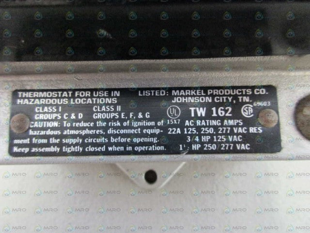 COLUMBUS TW162 THERMOSTAT *NEW NO BOX*