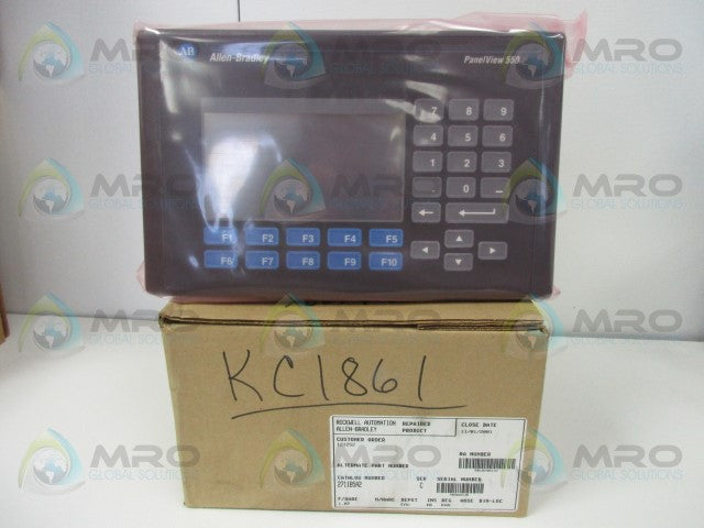 ALLEN BRADLEY 2711-B5A2 SER. C F/W 1.07 (REMAN)*NEW IN BOX*