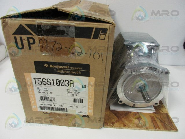 RELIANCE ELECTRIC T56S1003A DC MOTOR *NEW IN BOX*