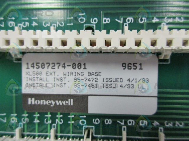 HONEYWELL 14507274-001 EXTENDED WIRING BASE *NEW IN BOX*