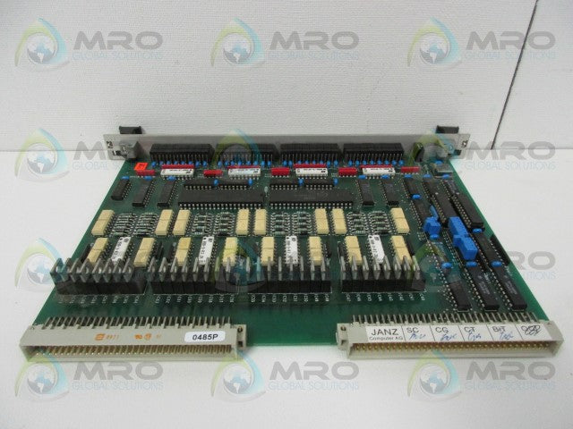JANZ VDOT-32 DIGITAL I/O BOARD *USED*