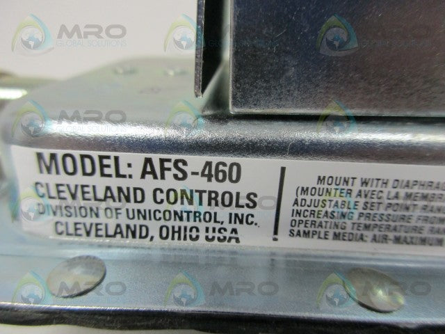 CLEVELAND CONTROLS AFS-460 AIR FLOW SWITCH *NEW NO BOX*