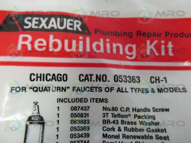 SEXAUER 053363 REBUILDING KIT *NEW IN FACTORY BAG*