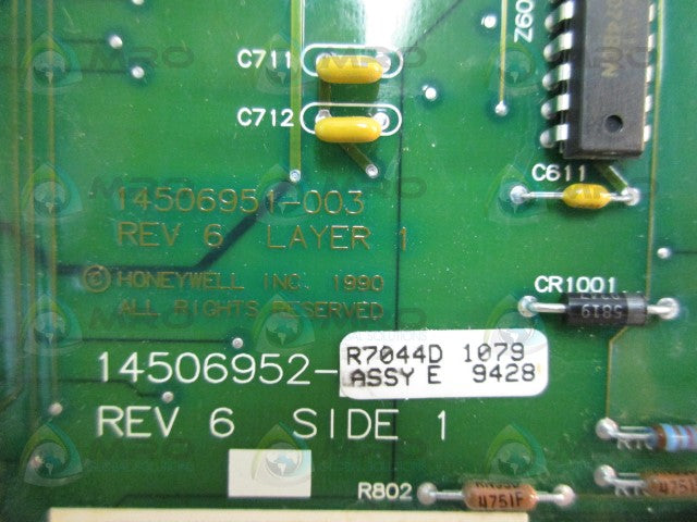 HONEYWELL 14506951-003 REV. 6 CIRCUIT BOARD *USED*