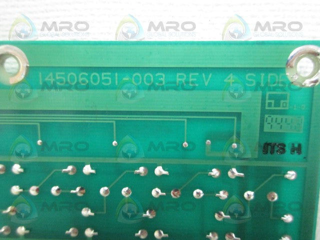 HONEYWELL 14506052-001 REV. 4 INSULATOR TERMINAL CIRCUIT BOARD *USED*