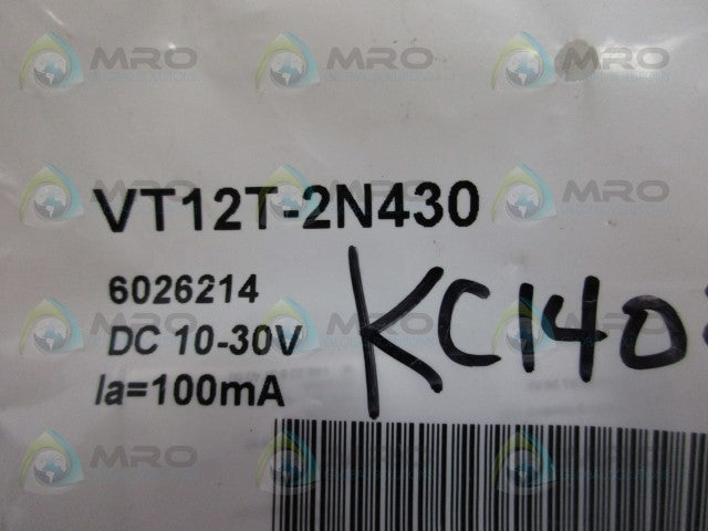 SICK VT12T-2N430 4-PIN SENSOR *NEW IN FACTORY BAG*