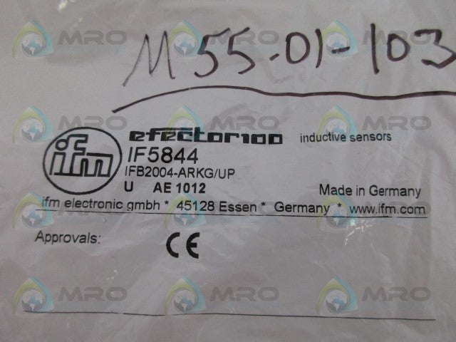 IFM EFECTOR IF5844 IFB200-ARKG/UP * NEW IN FACTORY BAG *