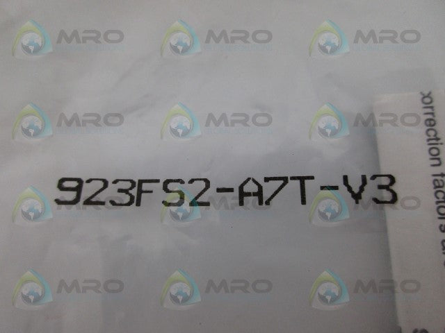 HONEYWELL 923FS2-A7T-V3 LIMIT SWITCH *NEW IN FACTORY BAG*
