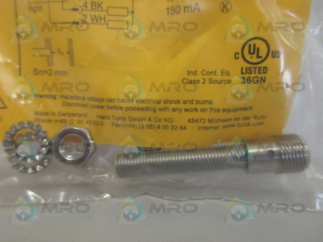 TURCK Bi2-EG08-VN6X-H1341 PROXIMITY SENSOR *NEW IN FACTORY BAG*