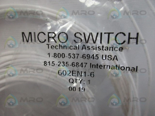 MICROSWITCH 602EN1-6 LIMIT SWITCH *NEW IN FACTORY BAG*
