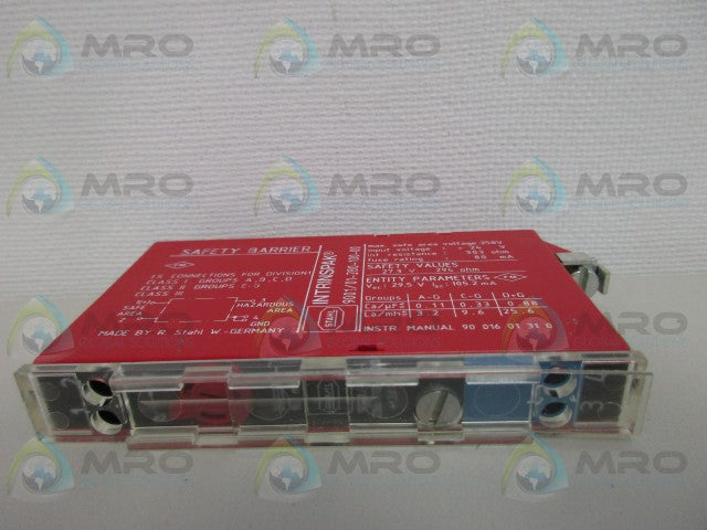 STAHL 9001/01-280-100-1 SAFETY BARRIER *NEW IN ORIGINAL PACKAGE*