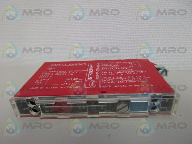 STAHL 9001/03-273-000-00 SAFETY BARRIER *NEW IN ORIGINAL PACKAGE*