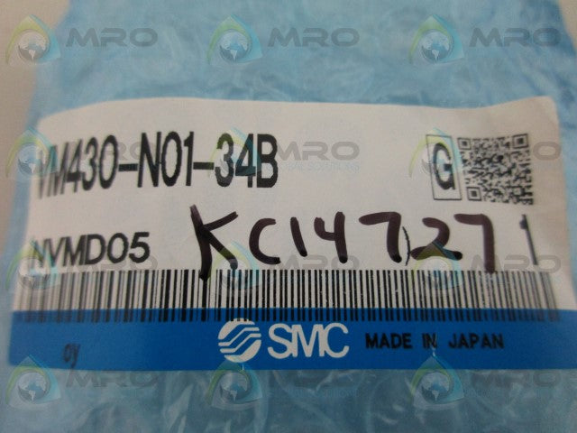 SMC VM430-N01-34B MECHINAL VALVE * NEW IN FACTORY BAG *