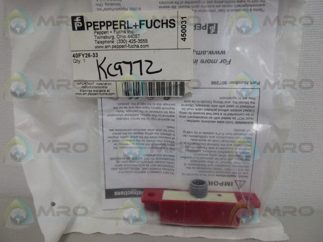 PEPPERL+FUCHS 40FY26-33 MICROSWITCH *NEW IN FACTORY BAG*