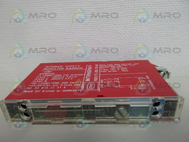 STAHL 9001/51-280-110-00 SAFETY BARRIER *NEW NO BOX*