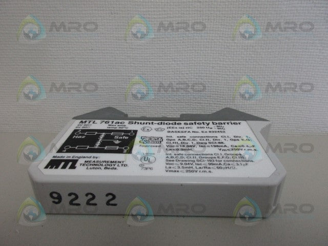 MEASUREMENT TECHNOLOGY MTL767ac SAFETY BARRIER *NEW NO BOX*