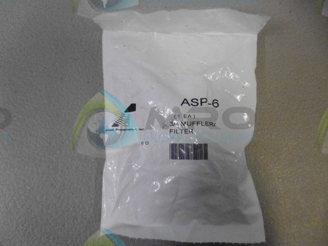 ARROW PNEUMATICS ASP-6 MUFFLER FILTER 3/4" * NEW IN FACTORY BAG *
