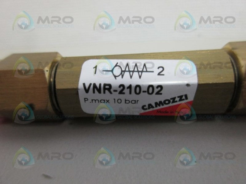 CAMOZZI VNR-210-02 VALVE *NEW NO BOX*