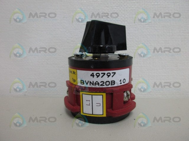 SCHNEIDER BVNA20B-10 CAM SWITCH *NEW NO BOX*