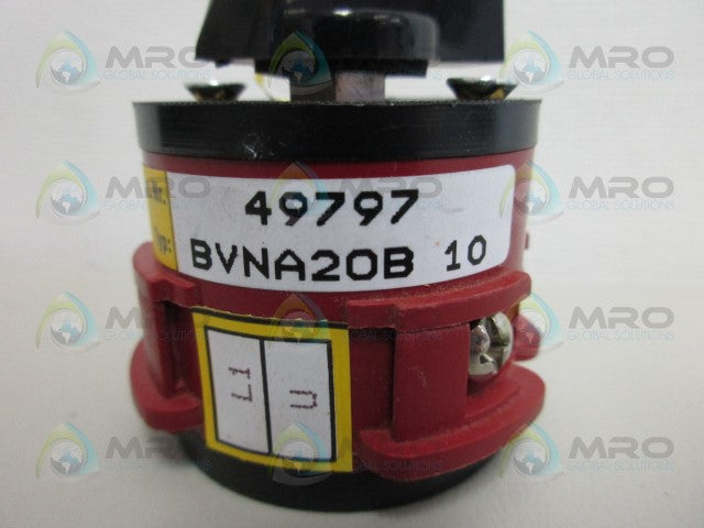 SCHNEIDER BVNA20B-10 CAM SWITCH *NEW NO BOX*