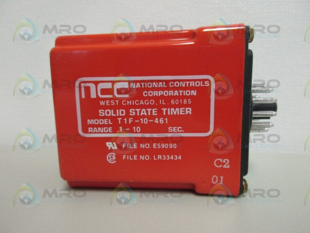 NATIONALS CONTROL T1F-10-461 SOLID STATE TIMER *NEW NO BOX*