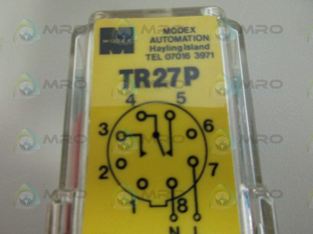 MODEX TR27P RELAY *NEW NO BOX*
