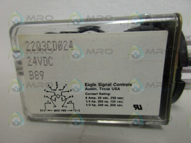 EAGLE SIGNAL 22Q3CD024 RELAY *NEW NO BOX*