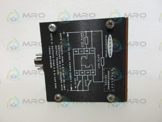 BANNER LIM-2 LOGIC INSPECTION MODULE *USED*