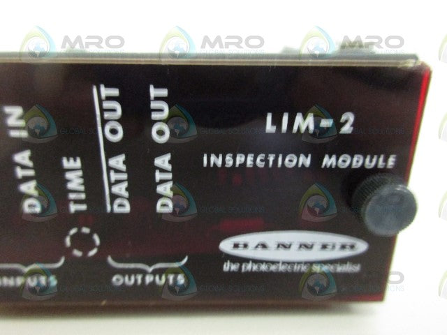BANNER LIM-2 LOGIC INSPECTION MODULE *USED*