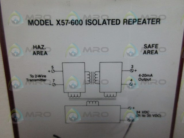 RONAN X57-600 BARRIER ISOLATED REPEATER *USED*