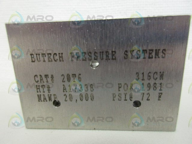 BUTECH 316CW *NEW NO BOX*