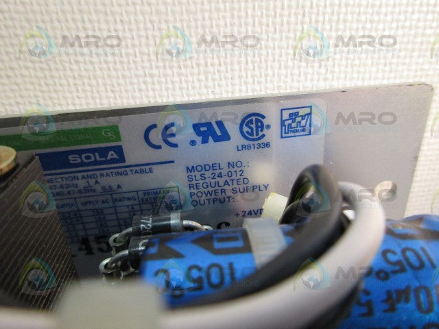 SOLA SLS-24-012 POWER SUPPLY *NEW NO BOX*