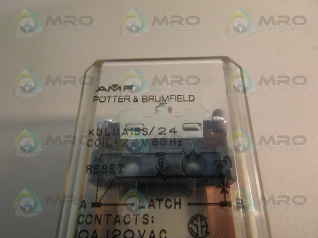 POTTER & BRUMFIELD KUL-11A15S-24 RELAY 24V *NEW NO BOX*