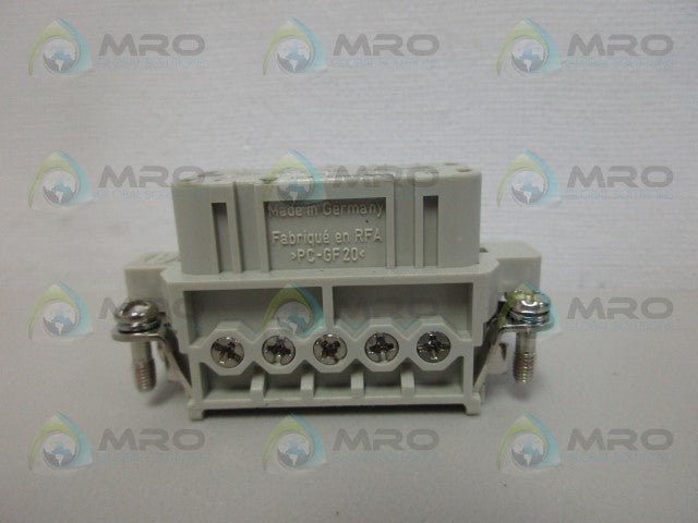 HARTING 10A-F INDUSTRIAL CONNECTOR *NEW NO BOX*