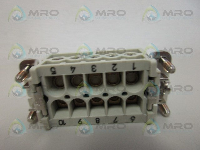 HARTING 10A-F INDUSTRIAL CONNECTOR *NEW NO BOX*